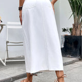 Caris Denim Skirt