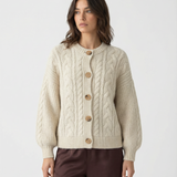 Iris Cable Knit Cardigan