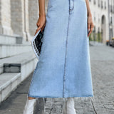 Caris Denim Skirt