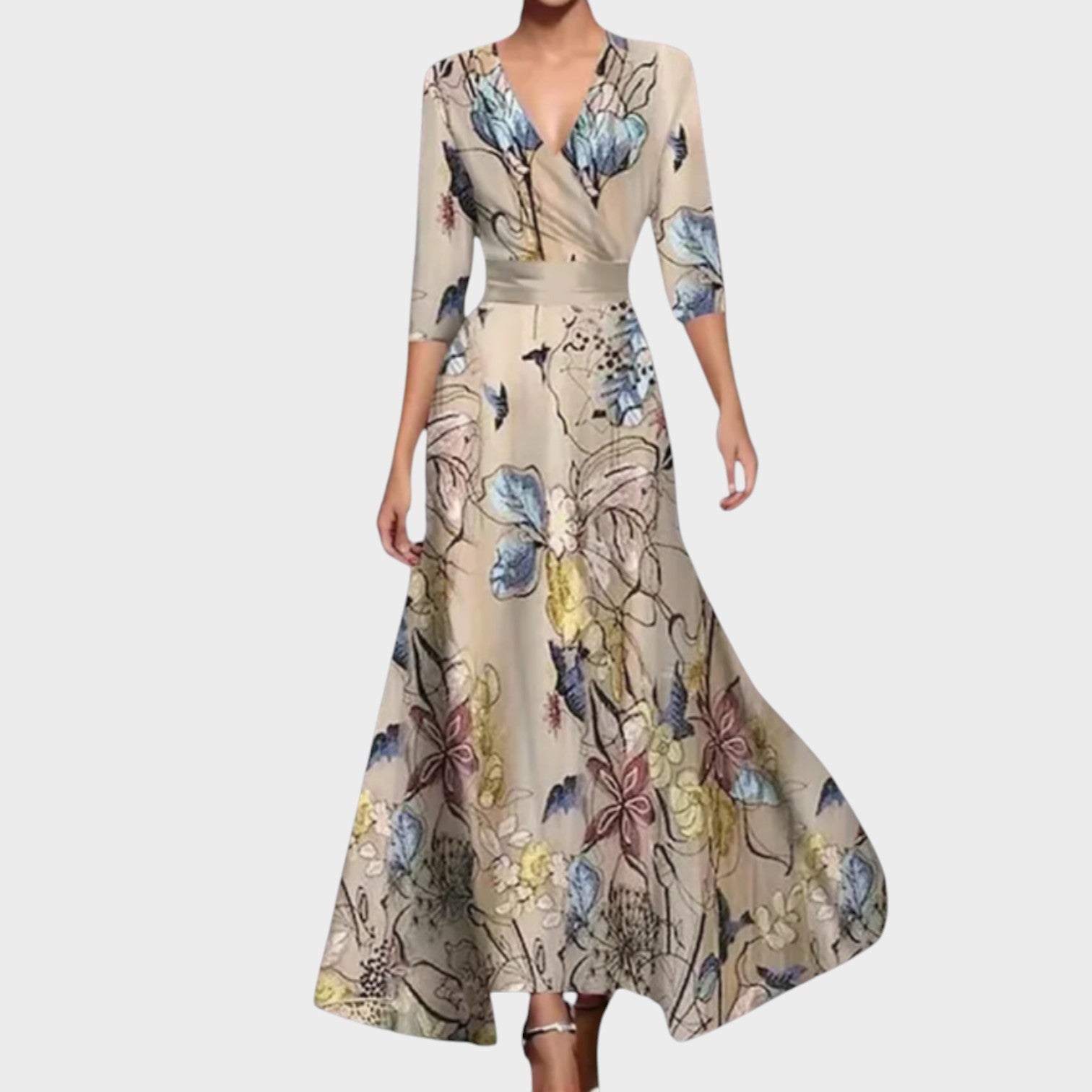 Isadora - Rankų darbo premium maxi suknelė