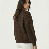 Iris Cable Knit Cardigan