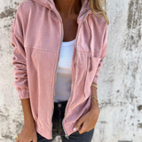 Ella™ | Striukė su Gobtuvu ir Užtrauktuku