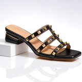 Odette™ | Sandalai su Kniedėmis