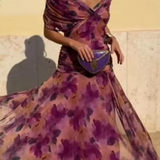 Lady™ - Elegantiška maxi suknelė šventiniams renginiams su V formos iškirpte