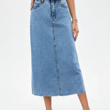 Caris Denim Skirt