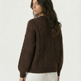 Iris Cable Knit Cardigan