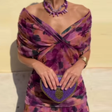 Lady™ - Elegantiška maxi suknelė šventiniams renginiams su V formos iškirpte