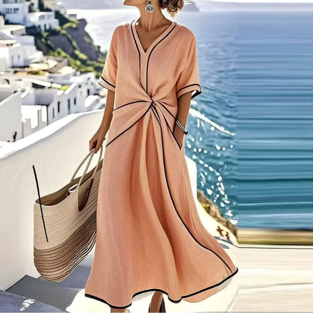 Moria™ - Elegantiška suknelė pabrėžianti juosmenį su šventiniu žavesiu