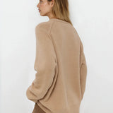 Lauria Wool Blend Knit Sweater