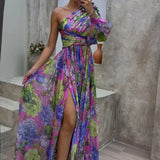 Whitney | Elegantiška ir lengva suknelė vienam peti vasaros renginiams