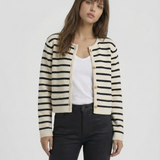 Lilah Cotton Stripe Cardi