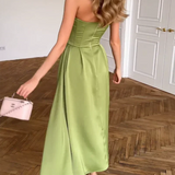 Liepa | Elegantiška bepetnešėlė midi suknelė