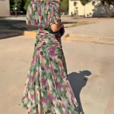 Lady™ - Elegantiška maxi suknelė šventiniams renginiams su V formos iškirpte