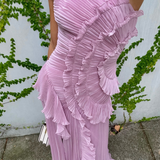 Olivia™ - Elegantiška, erdvi suknelė