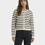 Lilah Cotton Stripe Cardi