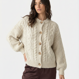 Iris Cable Knit Cardigan