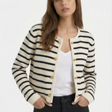 Lilah Cotton Stripe Cardi