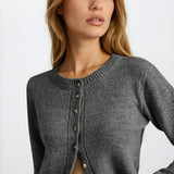 Short Knitted Cardigan
