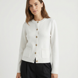 Harlow Wool Knit Cardi