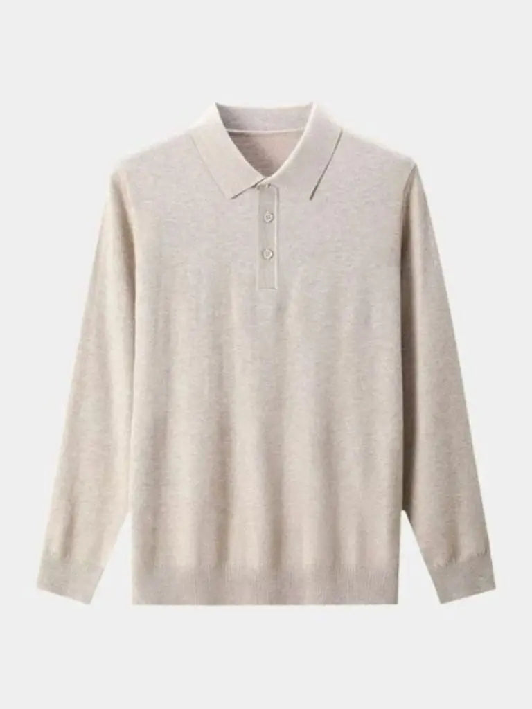 Adrian™ | Vilnonis polo su mygtukais