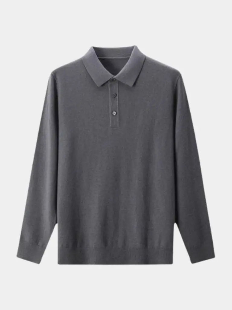 Adrian™ | Vilnonis polo su mygtukais