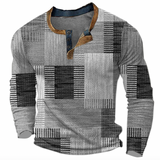 Retro Patchwork Henley