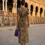 Vestido Maxi Floral com Caimento Fluido