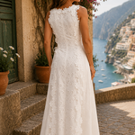 Della | Elegante Abito Maxi Ricamato
