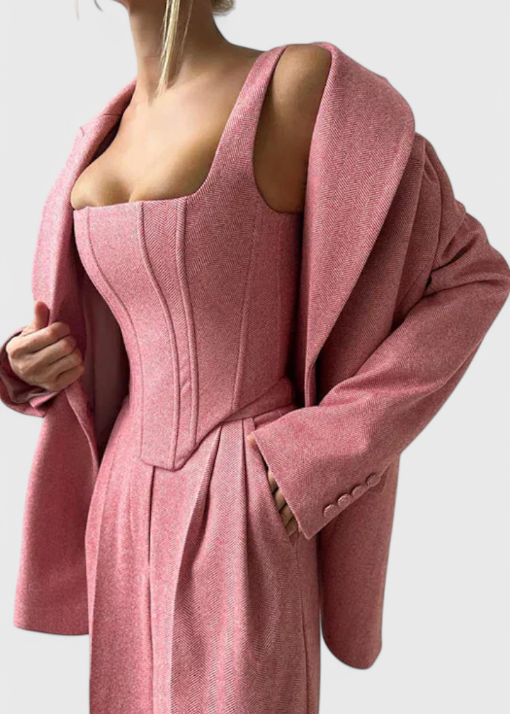 Evena Kelnės kostiumas pasitikėjimui elegancija