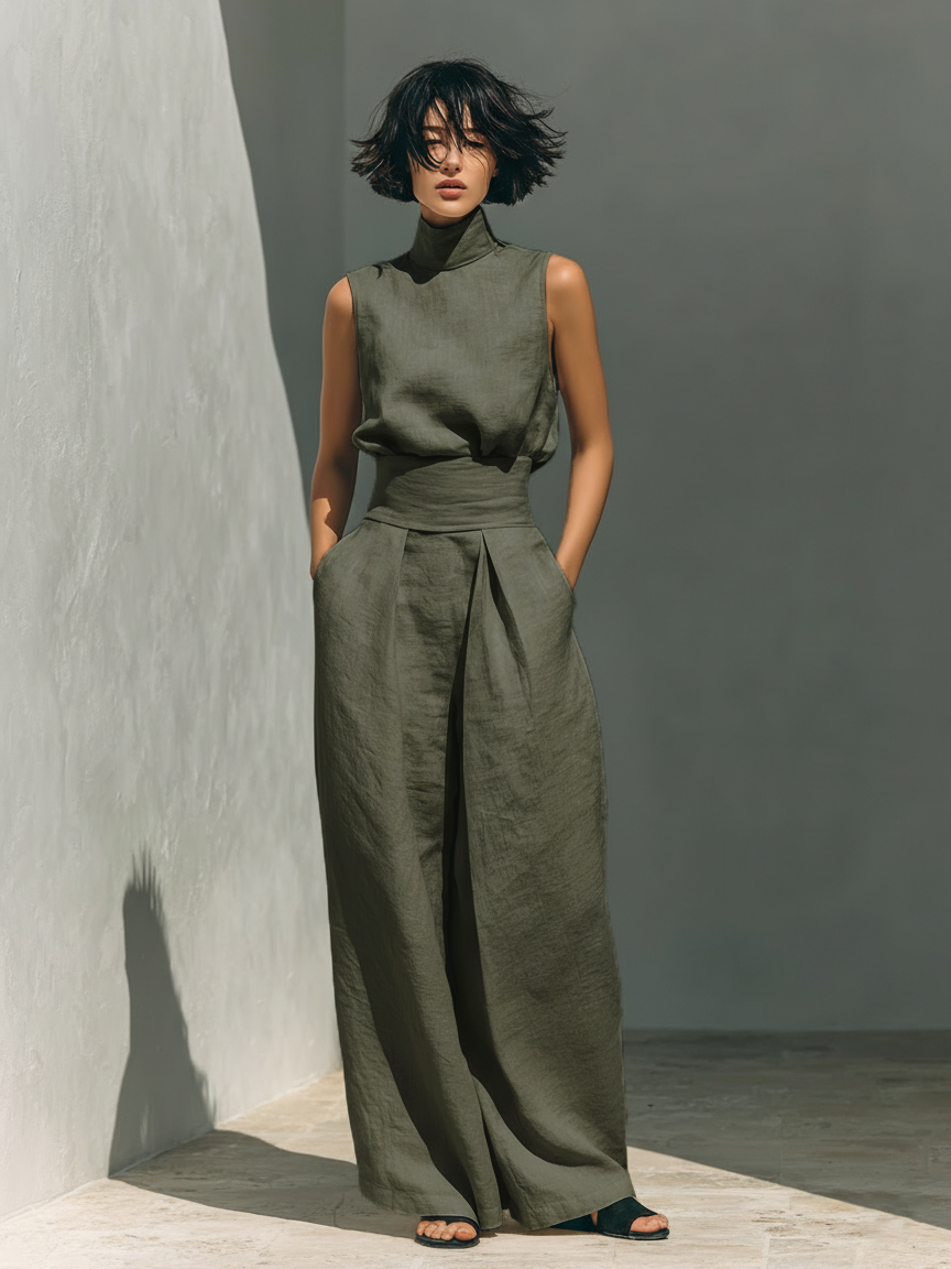Lina™ | Minimalistinis Moteriškas Komplektas