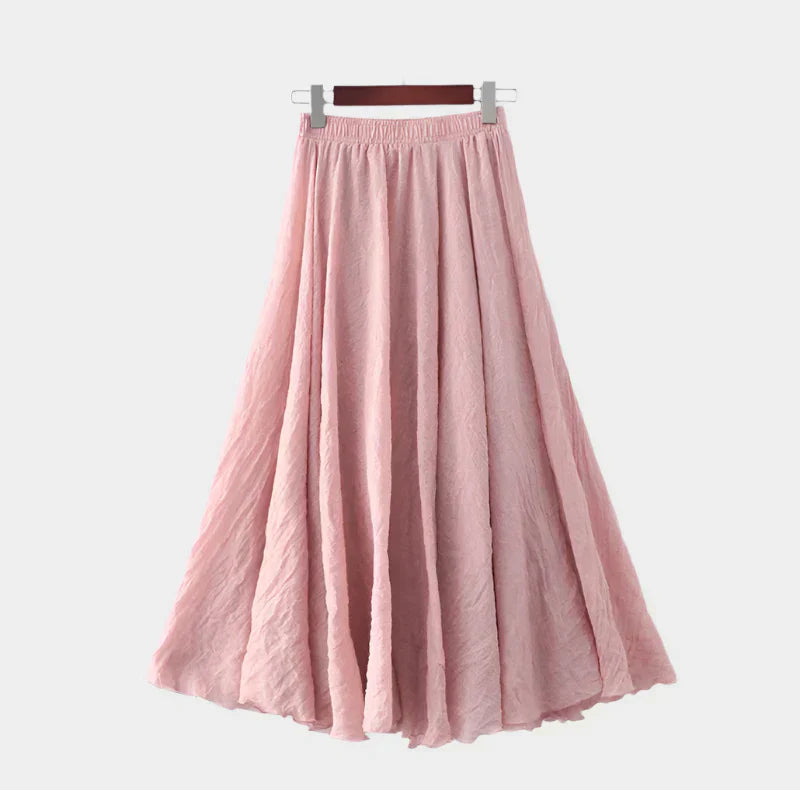 Sintija™ - Elegantiška Aukšto Liemens Sijonas