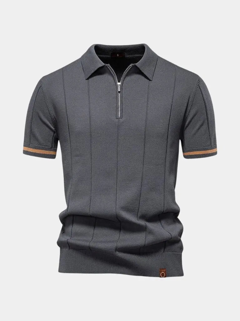 Mikkel™ | Royal Zip Polo