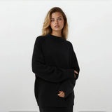 Lauria Wool Blend Knit Sweater