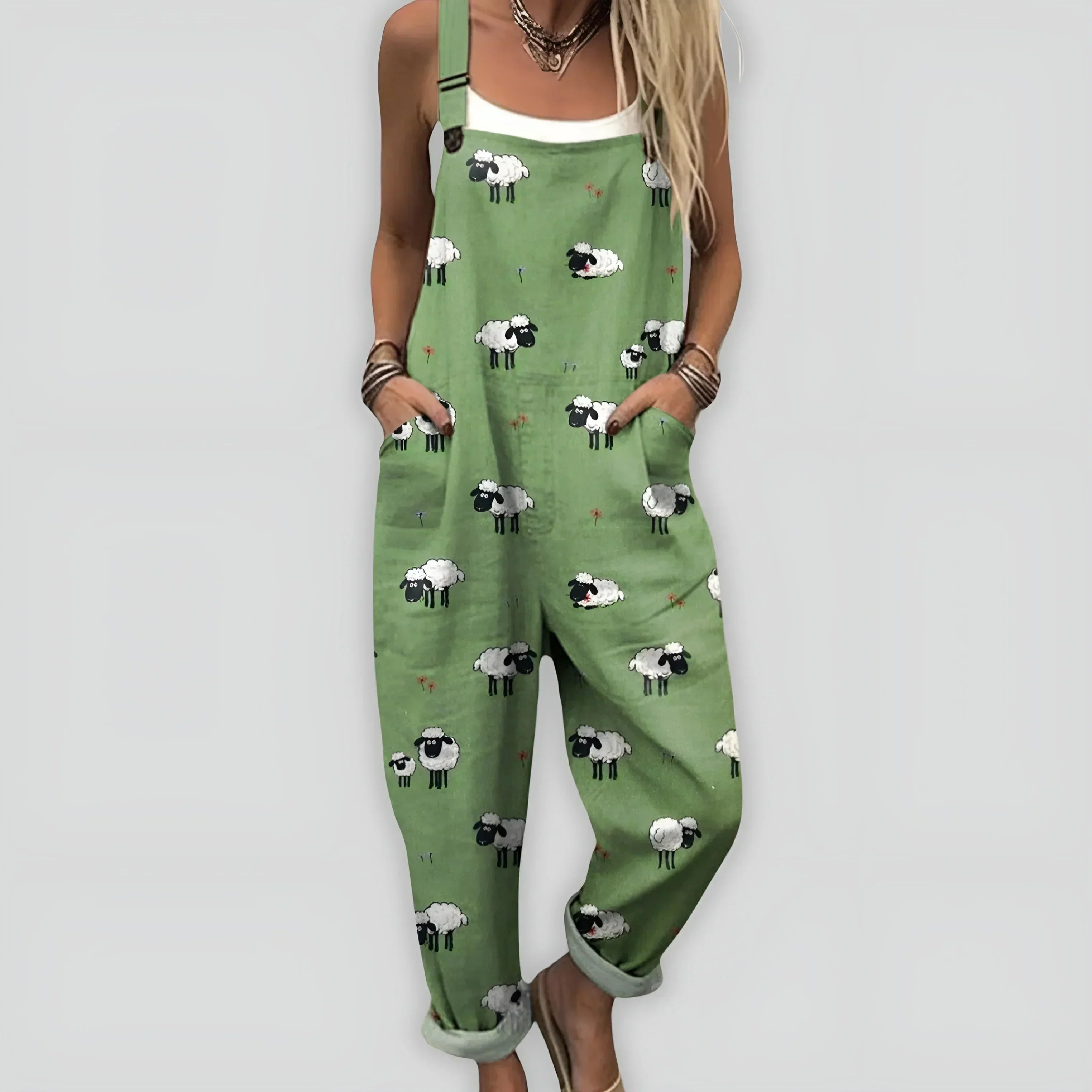 Patogi ir Stilinga Jumpsuit su Laisva Siluetu