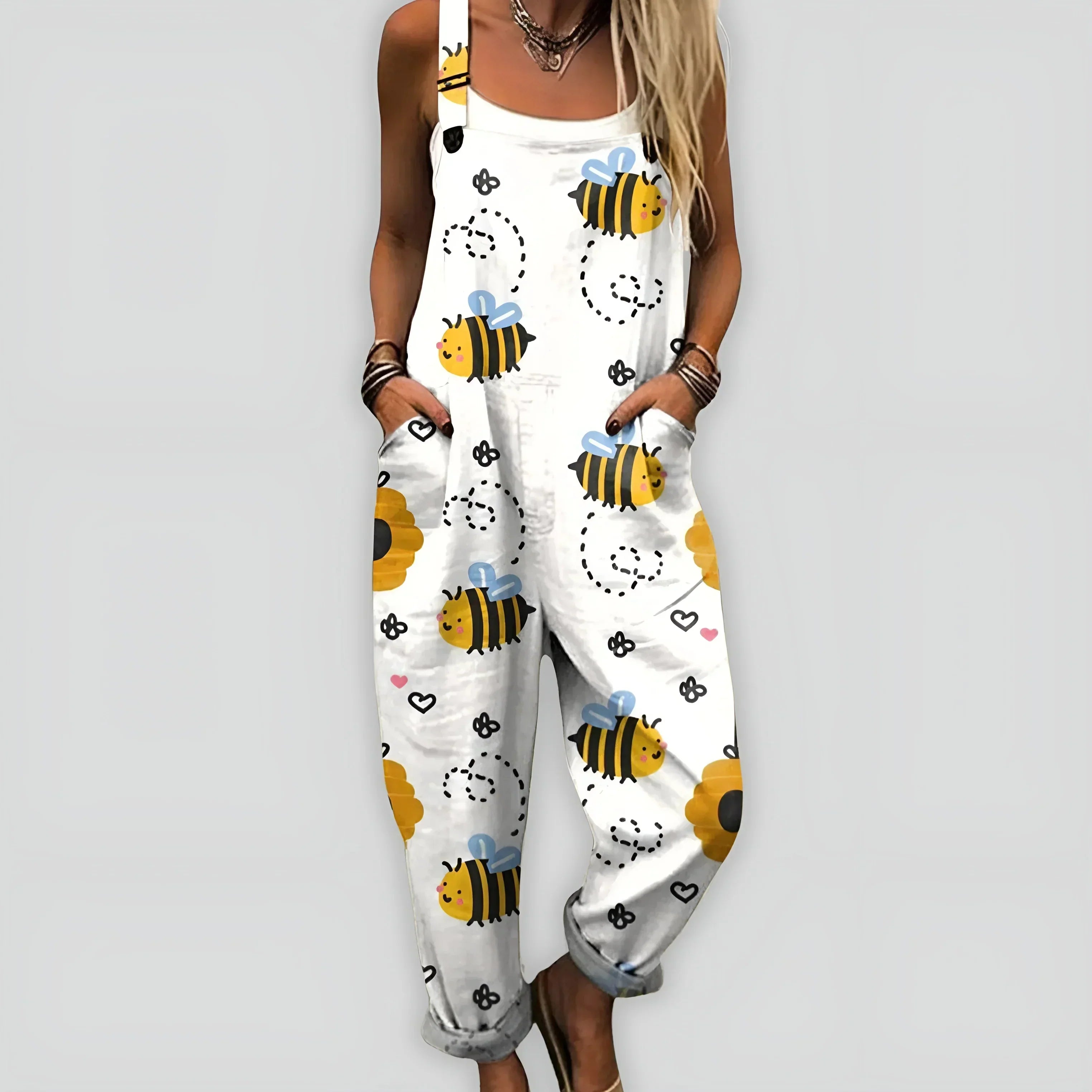 Patogi ir Stilinga Jumpsuit su Laisva Siluetu