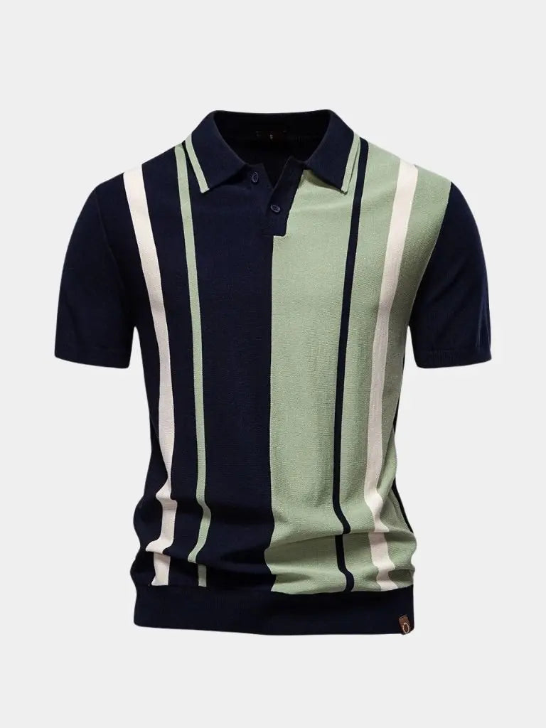 Thomas™ | Retro Dryžuotas Polo