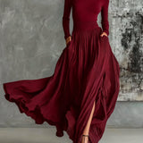 Ieva™ – Elegantiškas komplektas su klostuotu sijonu