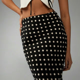Hattie Polka Dot Skirt