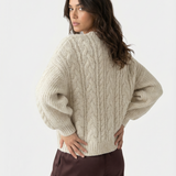 Iris Cable Knit Cardigan