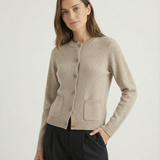 Harlow Wool Knit Cardi