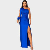 Rasa™ – Elegantiška ilga suknelė vienam peti