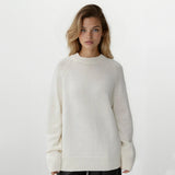 Lauria Wool Blend Knit Sweater