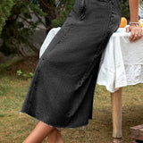 Caris Denim Skirt
