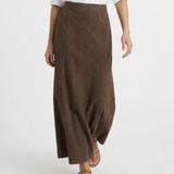 The Kiera Suede Skirt