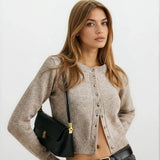Short Knitted Cardigan