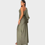 Rasa™ – Elegantiška ilga suknelė vienam peti