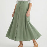 Kyra Flow A Line Skirt