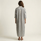 NADIRA | STRIPED MAXI DRESS