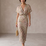 Antonella | Vestito elegante in tessuto leggero e fluido