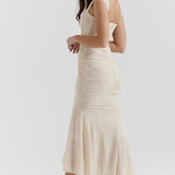 Nalina™ | Maxi Suknelė – Elegancija Kiekviename Detalyje